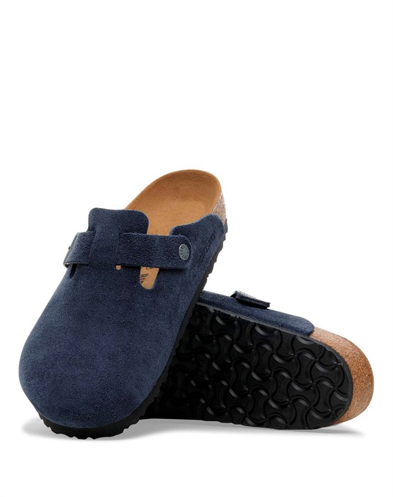 Boston Suede Leather - New Navy
